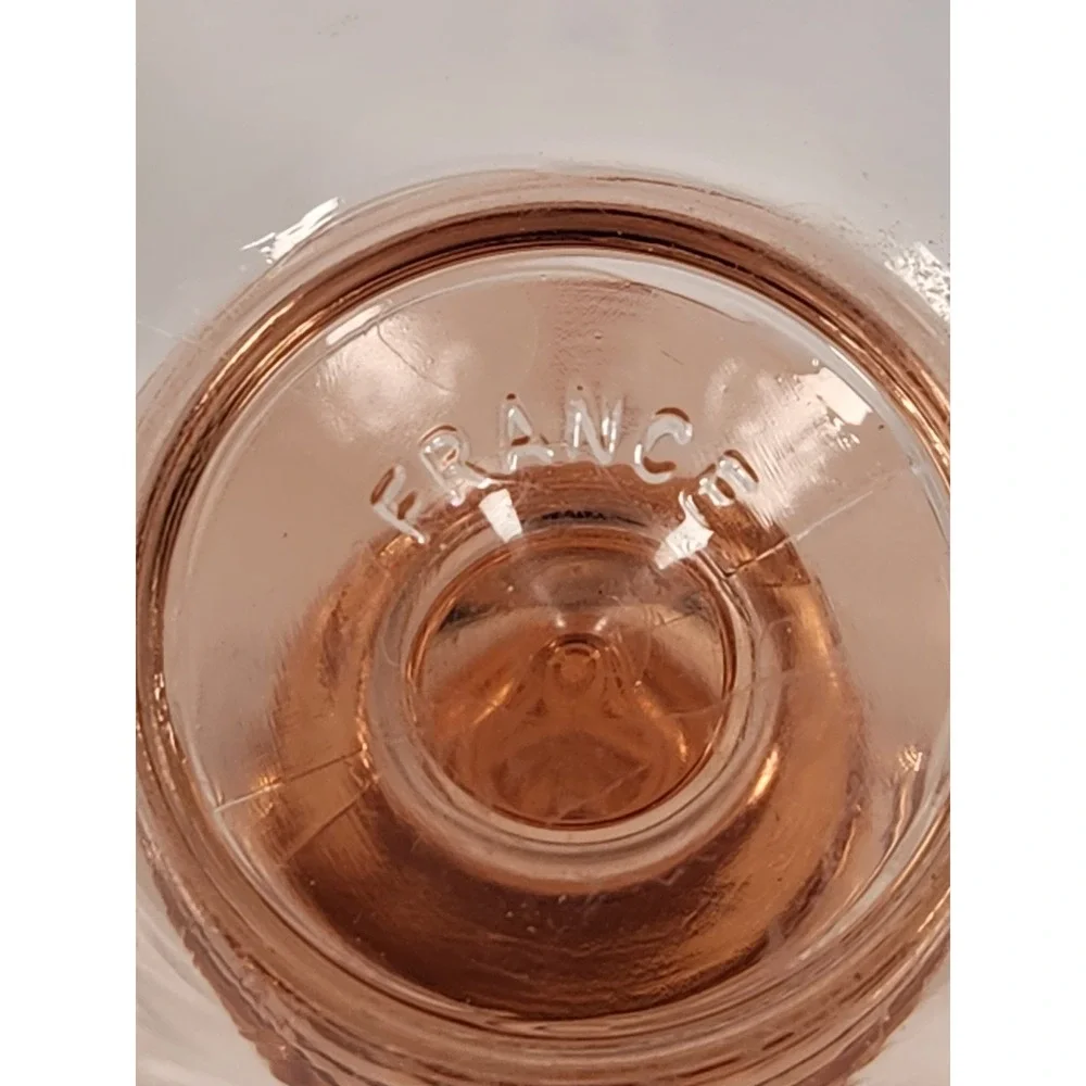 VTG Cristal D'Arques Durand Rosaline Pink 5 3/4